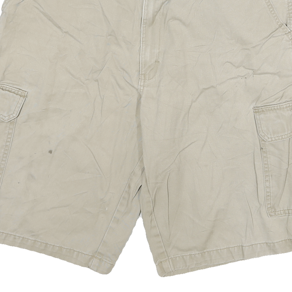 DICKIES Mens Shorts Beige Cargo XL W34 Practical Cotton Blend Workwear