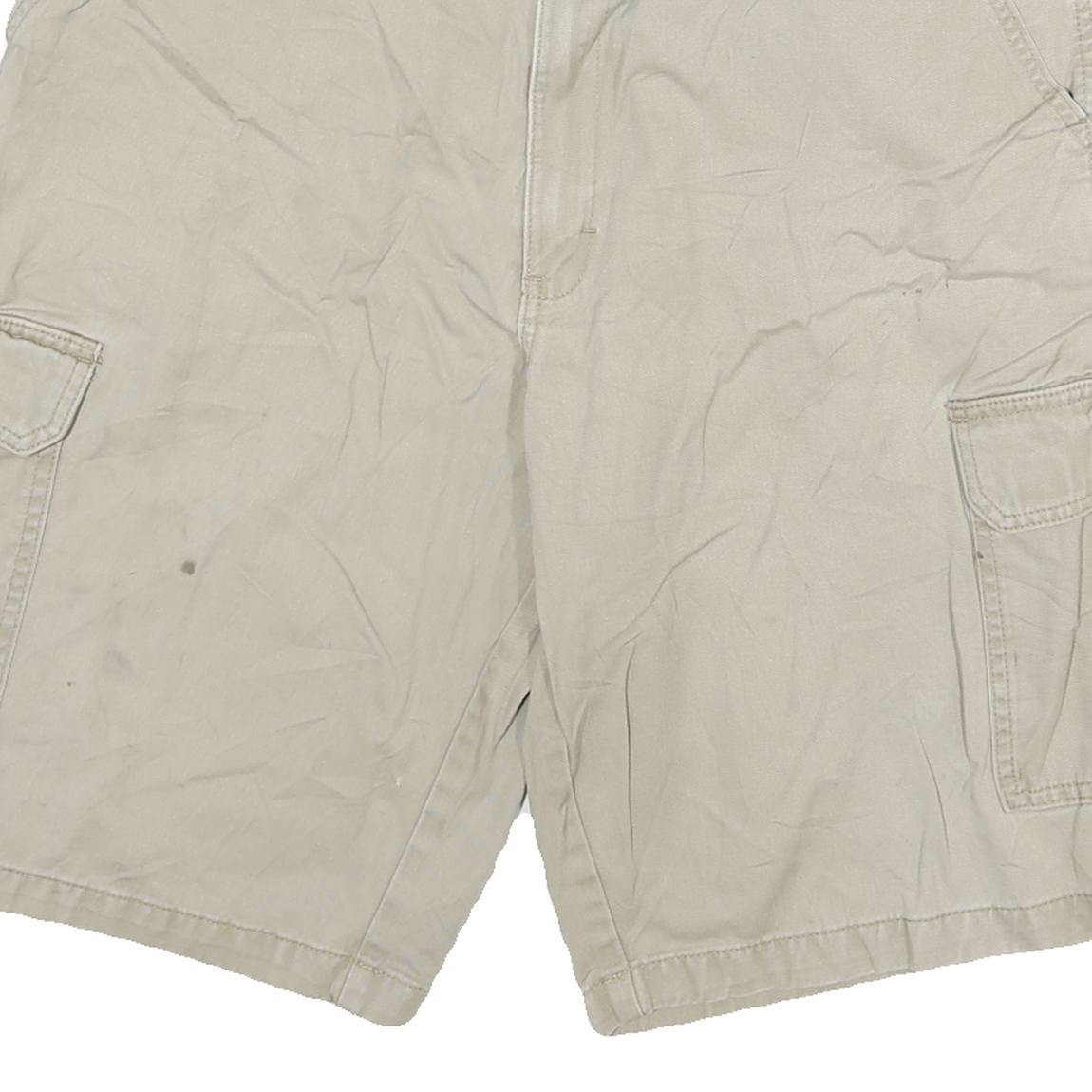 DICKIES Mens Shorts Beige Cargo XL W34 Practical Cotton Blend Workwear
