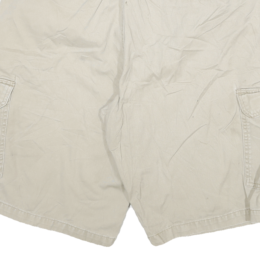 DICKIES Mens Shorts Beige Cargo XL W34 Practical Cotton Blend Workwear
