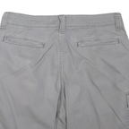 WRANGLER Mens Shorts Grey Cargo M W32 Casual Cotton Blend Pockets