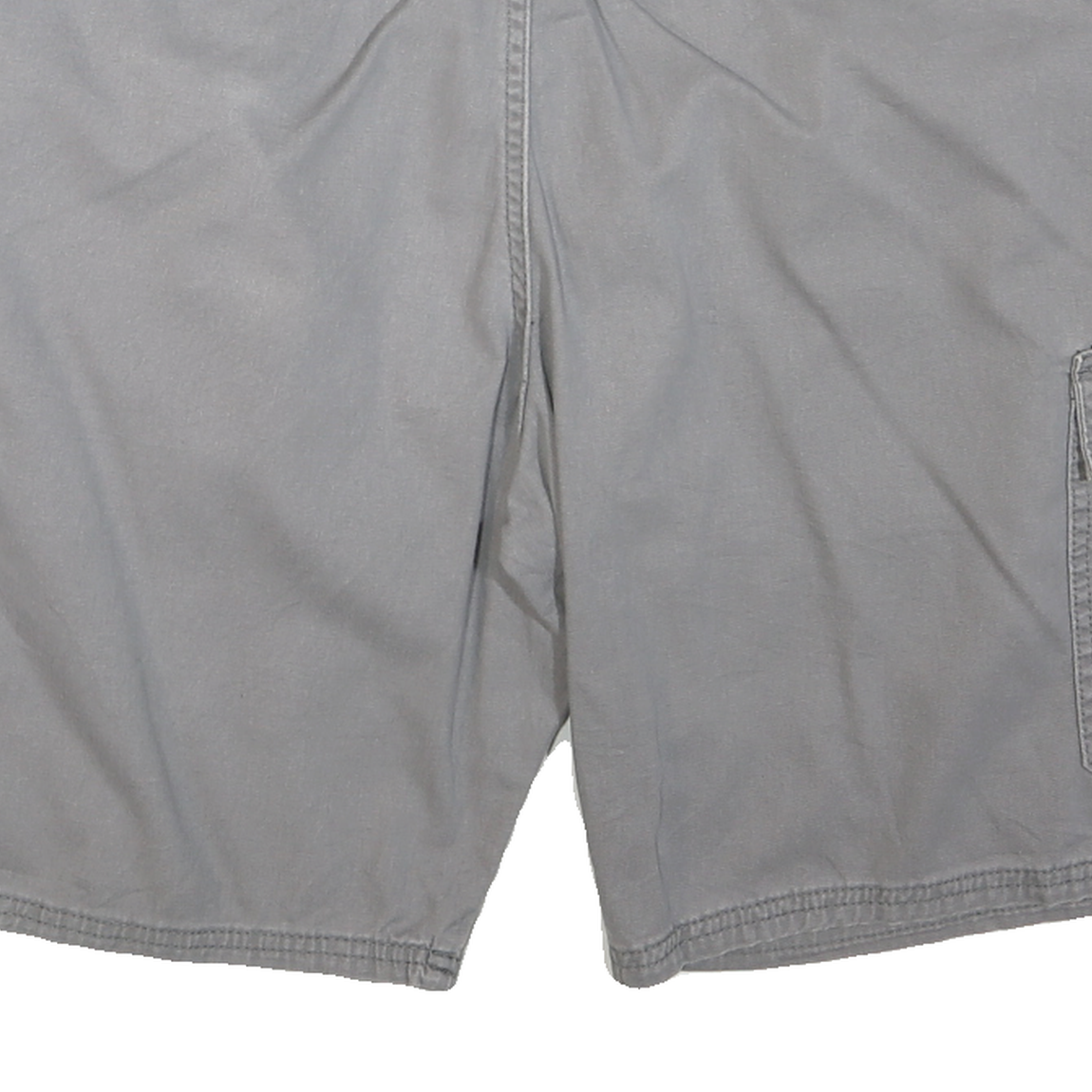 WRANGLER Mens Shorts Grey Cargo M W32 Casual Cotton Blend Pockets