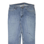 CARHARTT Mens Jeans Blue Relaxed Straight Denim Medium W38 L29 Workwear
