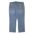 CARHARTT Mens Jeans Blue Relaxed Straight Denim Medium W38 L29 Workwear