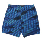NIKE Mens Shorts Blue & Black Pattern M W32 Athletic Casual Sportswear