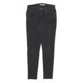 LEVI'S Womens Slim Black Denim Slim Jeans W28 L30 Zip Cotton Blend