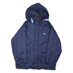 UMBRO Mens Puffer Jacket Blue Hooded XL