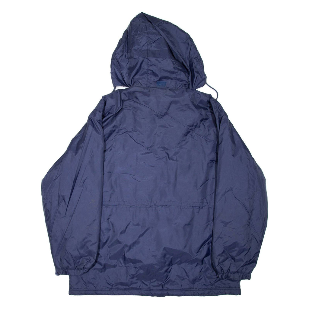 UMBRO Mens Puffer Jacket Blue Hooded XL