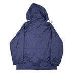 UMBRO Mens Puffer Jacket Blue Hooded XL