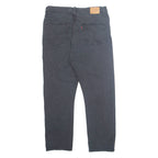 LEVI'S 501 BIG E Jeans Mens Black Regular Straight W30 L26