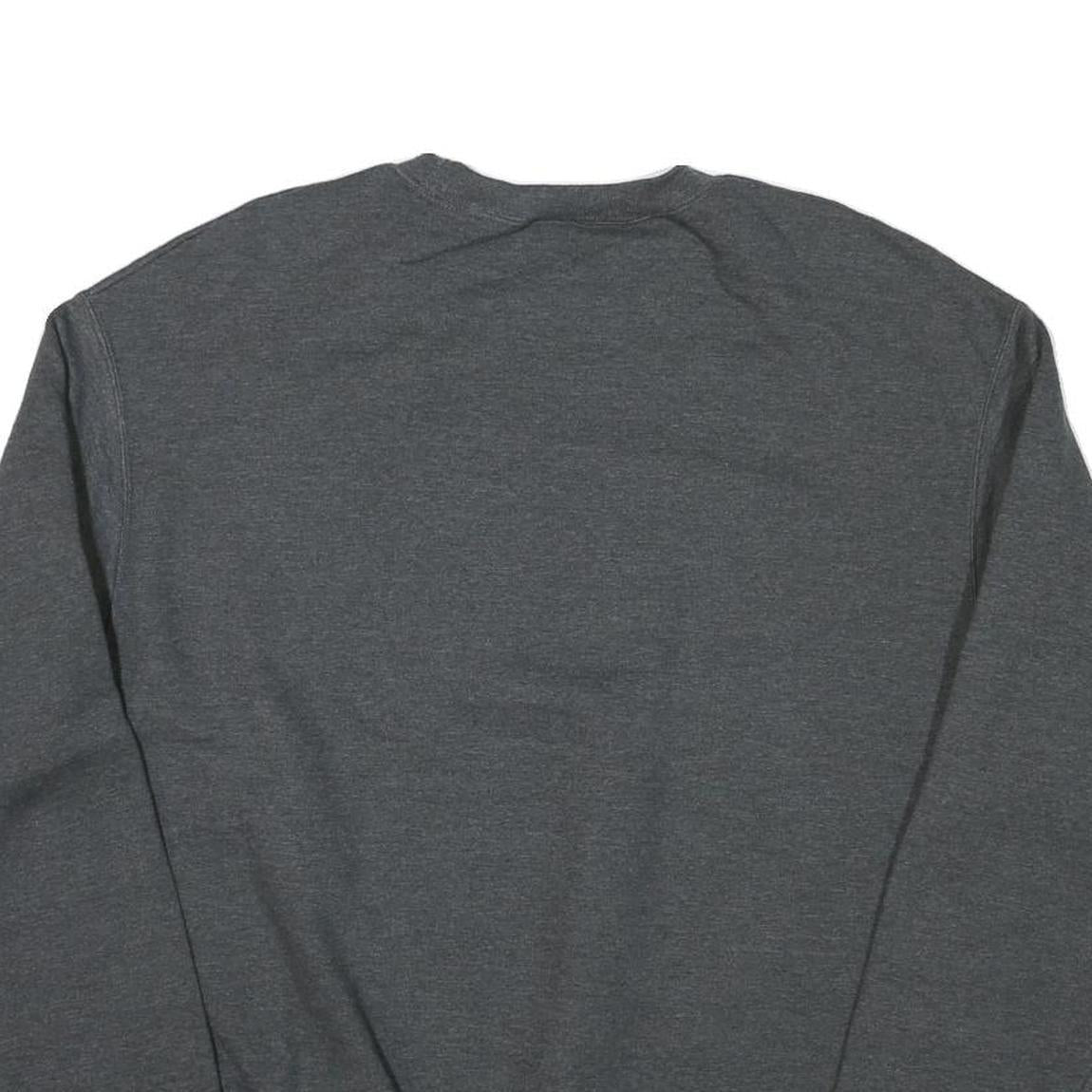 CHAMPION Mens Grey Loyola University Chicago Crew Neck L Cotton Blend Sweatshirt