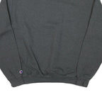 CHAMPION Mens Grey Loyola University Chicago Crew Neck L Cotton Blend Sweatshirt