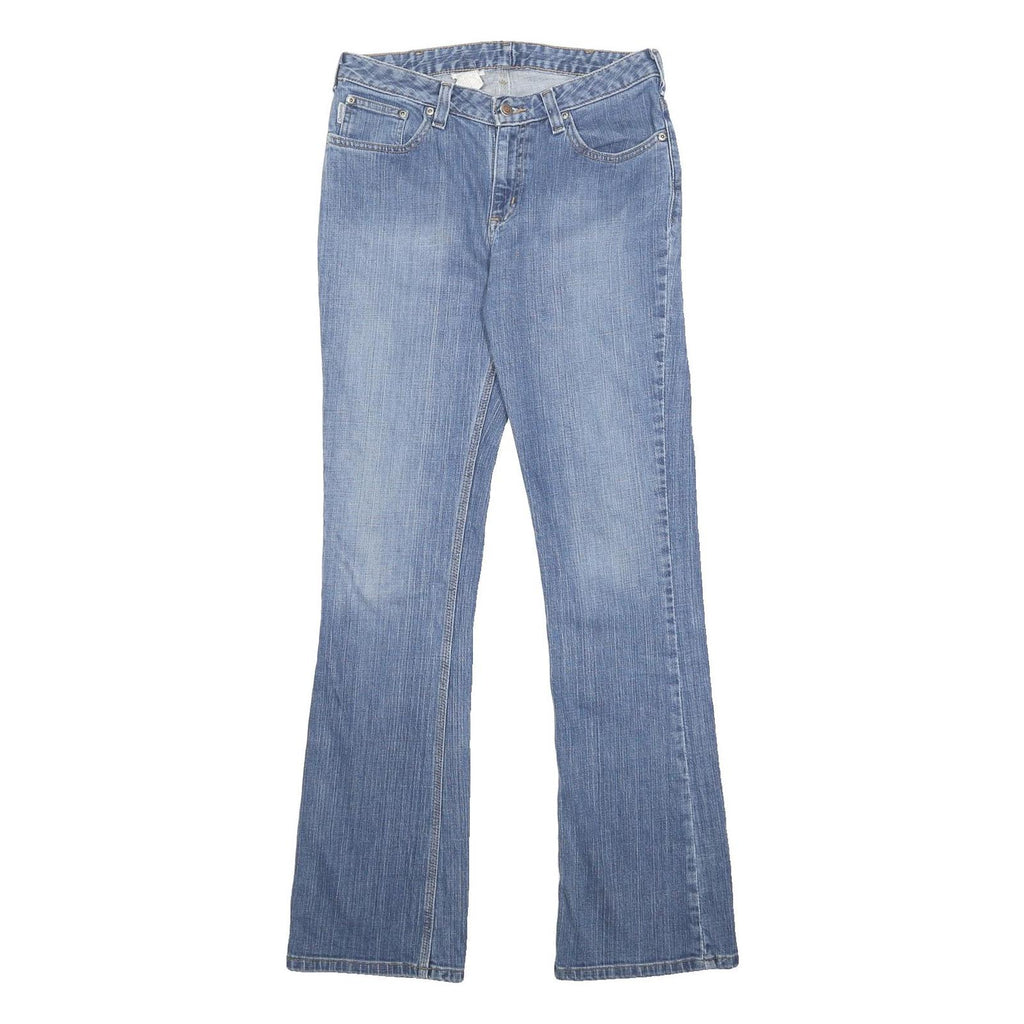 CARHARTT Womens Regular Fit Straight Blue Denim Jeans W30 L34 Classic Cotton
