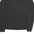 CARHARTT Mens Black Sleeve Logo Long Sleeve Crew Neck T-Shirt S Cotton Blend