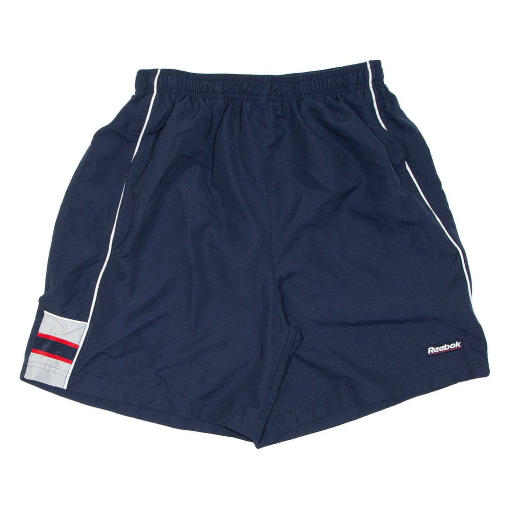REEBOK Mesh Lining Mens Swimming Shorts Blue Relaxed M W28