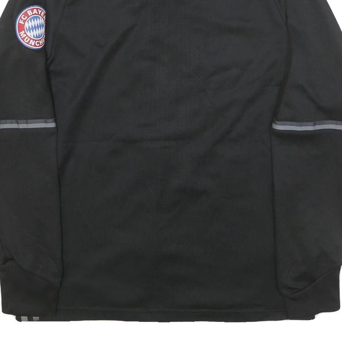 ADIDAS Mens Black GPS Crest Zip Bomber Jacket M Polyester Blend Sportswear