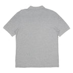 KAPPA Mens Grey Short Sleeve Plain L Cotton Polo Shirt Casual Sportswear
