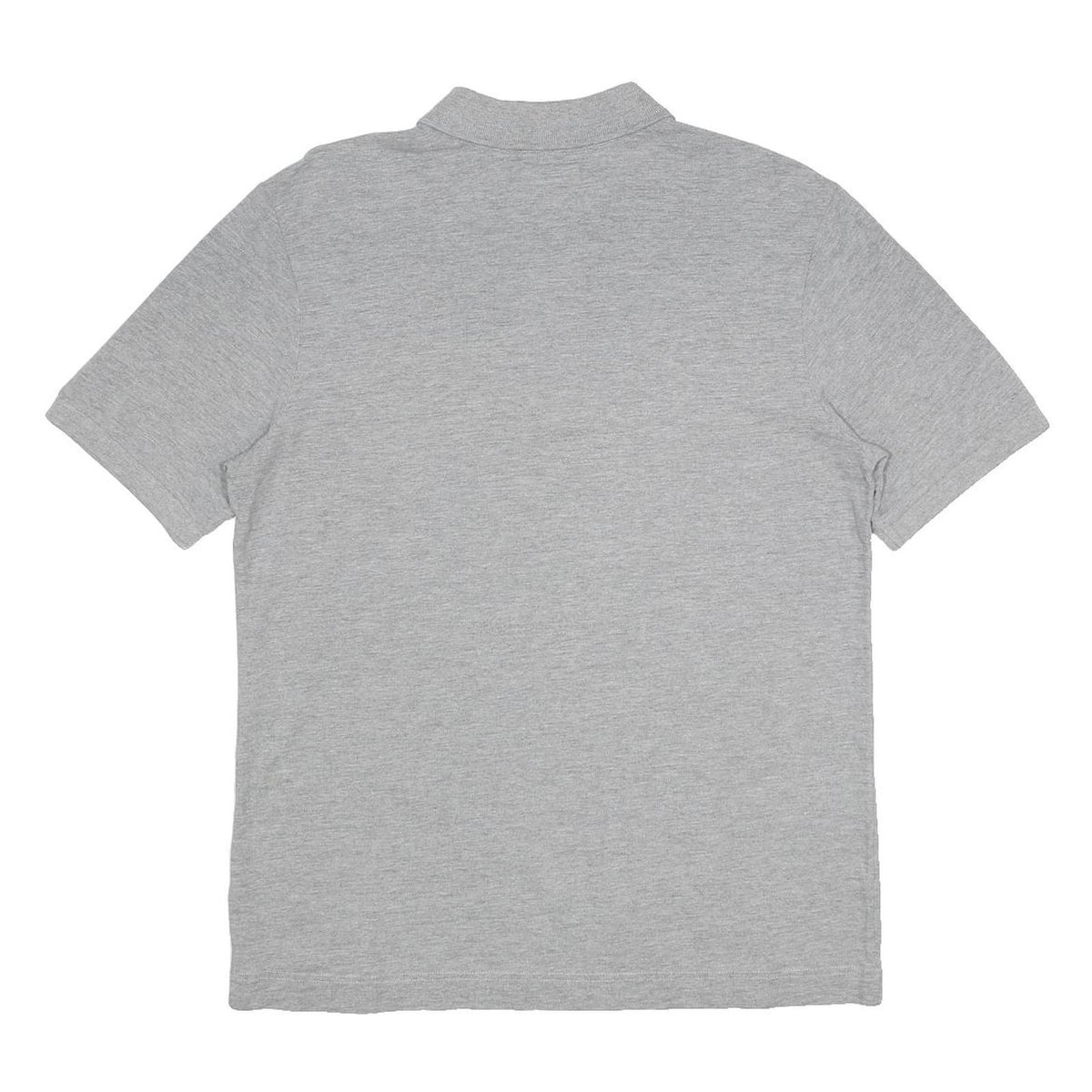 KAPPA Mens Grey Short Sleeve Plain L Cotton Polo Shirt Casual Sportswear