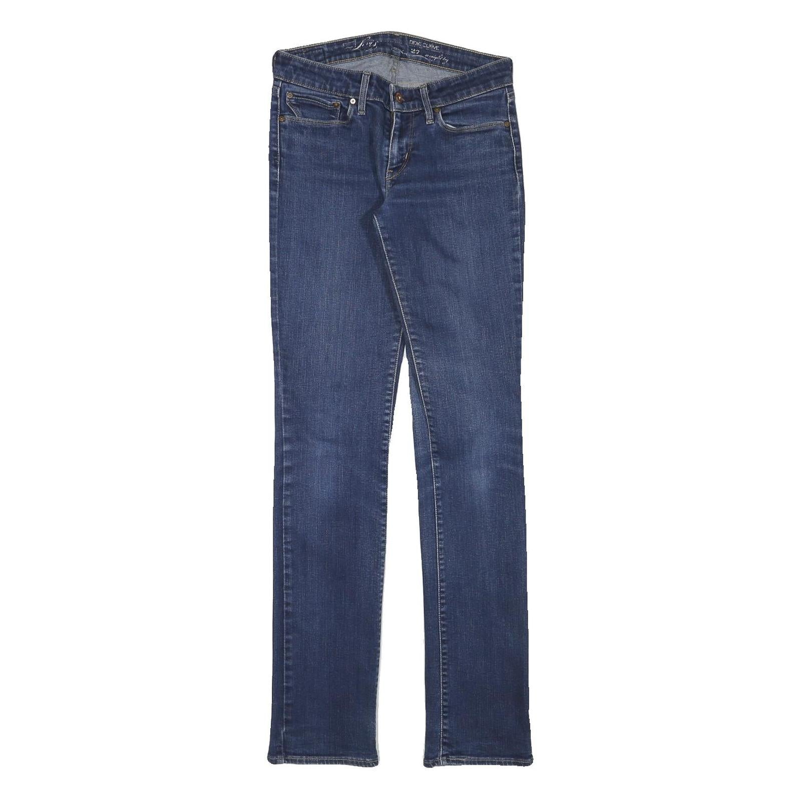 LEVI'S Womens Jeans Blue Slim Skinny Denim Medium W27 L32 Stretch Cotton Blend