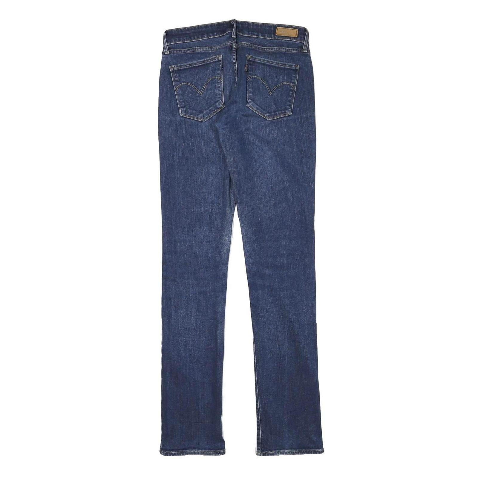 LEVI'S Womens Jeans Blue Slim Skinny Denim Medium W27 L32 Stretch Cotton Blend