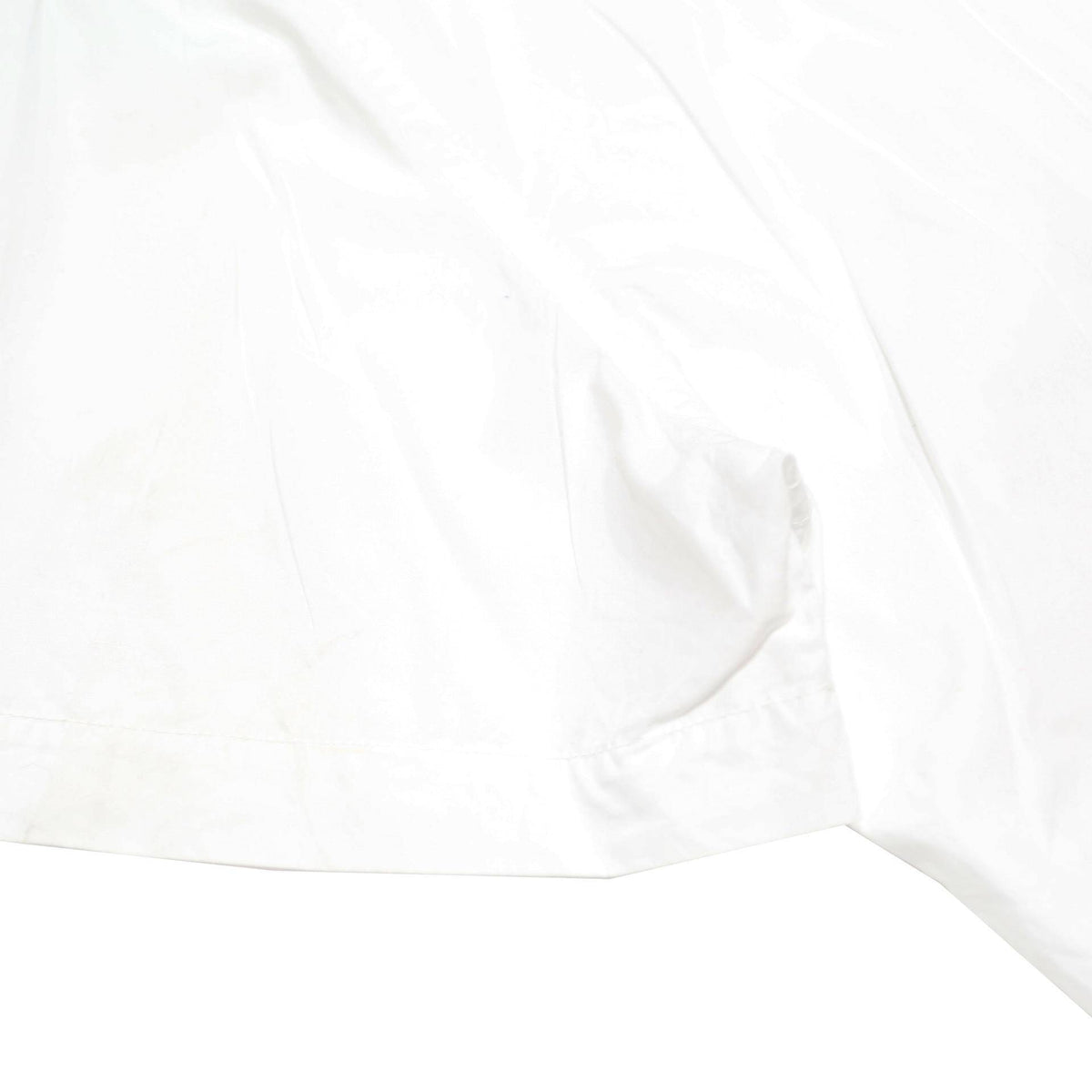 TOMMY HILFIGER Mens White Classic Fit Cotton Shirt XL Button Down Collar Short