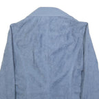 UMBA Womens Blue Button Jacket S Polyester Tailored Plain Stylish Classic