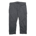 LEVI'S Mens Cotton Blend Grey Regular Fit Straight Leg Trousers W34 L24