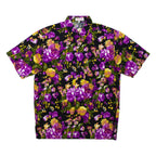 FULL COLLECTION Mens Shirt Black Floral M