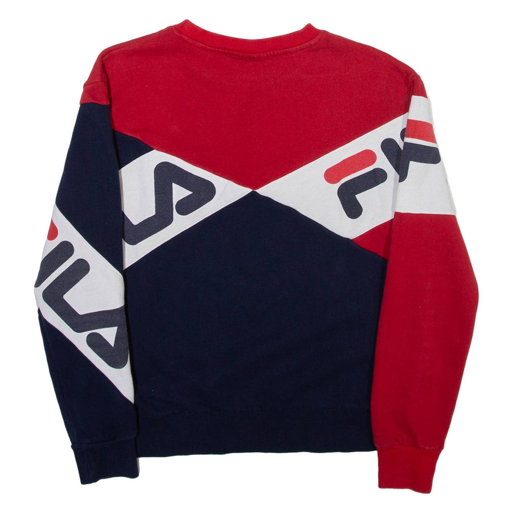 FILA Mens Sweatshirt Blue XS