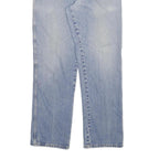 DICKIES Mens Jeans Blue Regular Straight Denim Light W34 L31 Classic Cotton