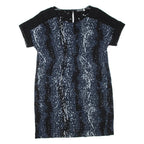 MINT VELVET Womens T-Shirt Dress Grey Spotted Short Sleeve Short UK 18