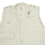 TRAIL DESIGNS Utility Mens Gilet Beige L