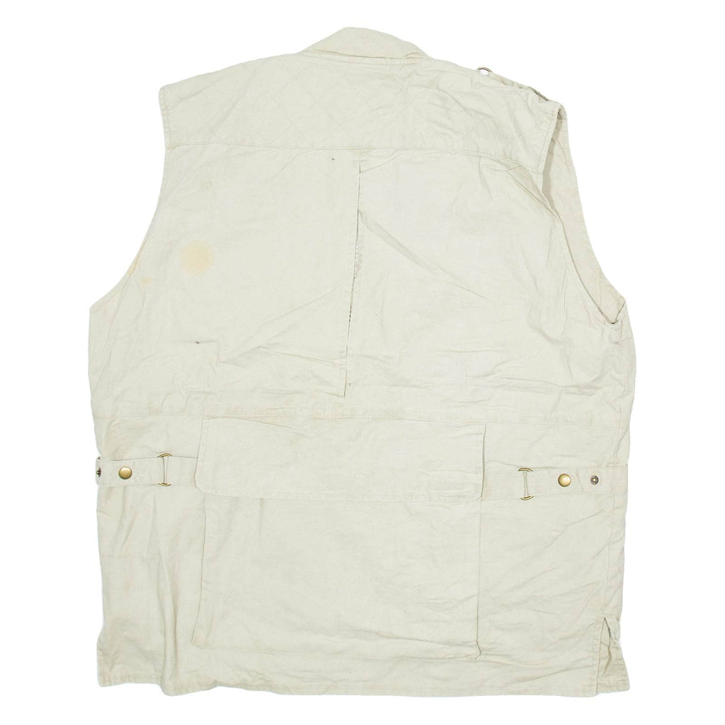 TRAIL DESIGNS Utility Mens Gilet Beige L