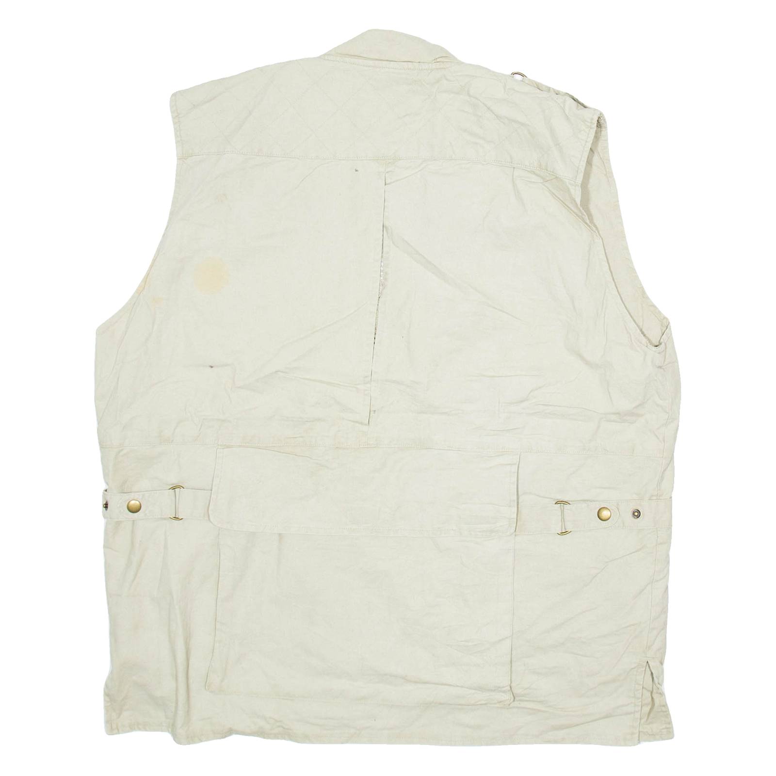 TRAIL DESIGNS Utility Mens Gilet Beige L