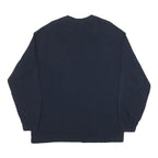 NFL Mens Blue Chicago Bears Da Defense Graphic T-Shirt XL Long Sleeve Crew Neck