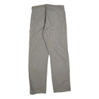 RUSTLER Mens Regular Fit Workwear Jeans Beige Cotton Blend Zip W32 L34 Utility