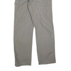 RUSTLER Mens Regular Fit Workwear Jeans Beige Cotton Blend Zip W32 L34 Utility