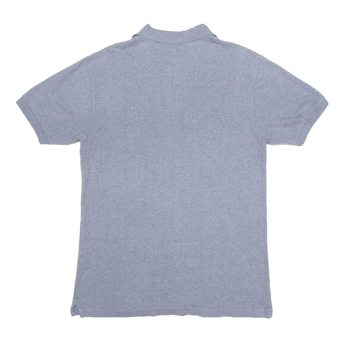 CHAPS RALPH LAUREN Mens Blue Short Sleeve Plain S Cotton Polo Shirt