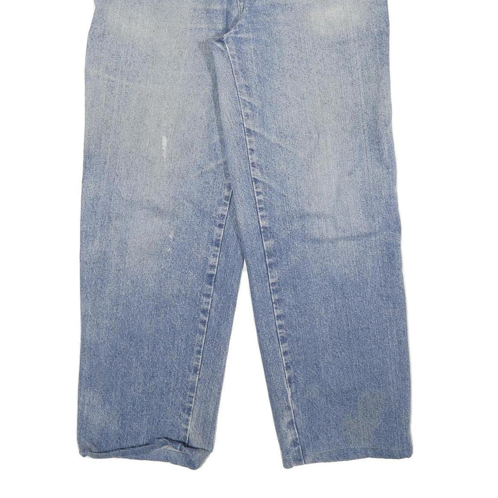 DICKIES Mens Jeans Blue Relaxed Straight Denim Light W29 L27 Workwear Casual