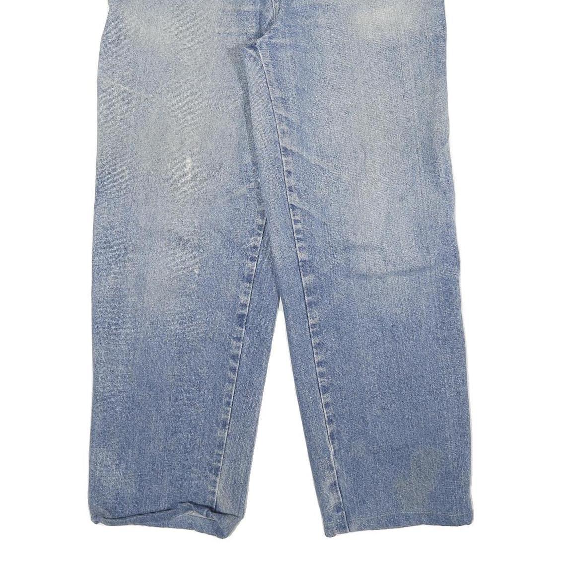 DICKIES Mens Jeans Blue Relaxed Straight Denim Light W29 L27 Workwear Casual