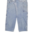 DICKIES Mens Jeans Blue Relaxed Straight Denim Light W29 L27 Workwear Casual