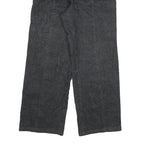 Womens Relaxed Dark Blue Denim Jeans W30 L30 Zip Button Pockets Casual