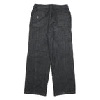 Womens Relaxed Dark Blue Denim Jeans W30 L30 Zip Button Pockets Casual