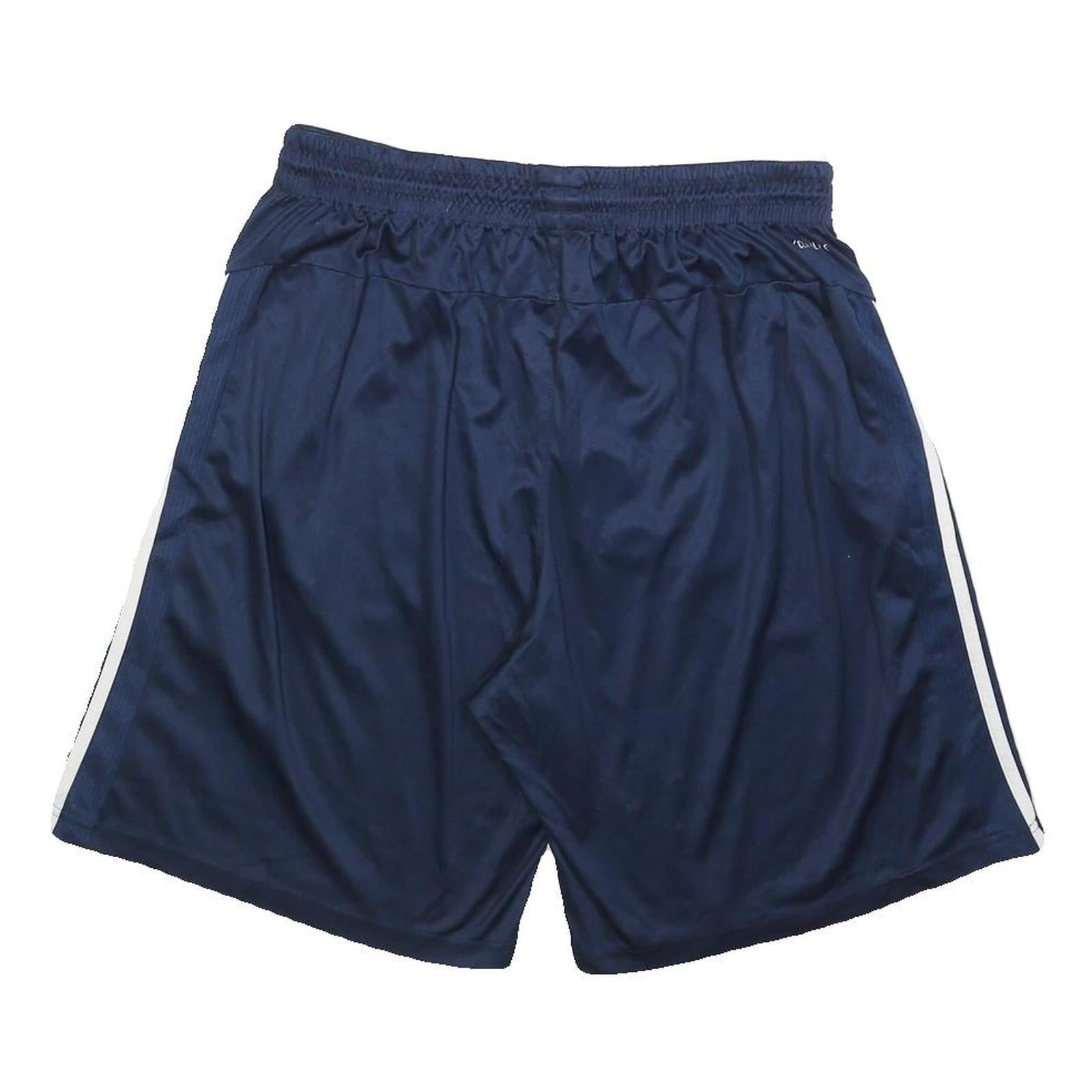 ADIDAS Mens Shorts Blue Sports XL W32 Polyester Blend Athletic Casual