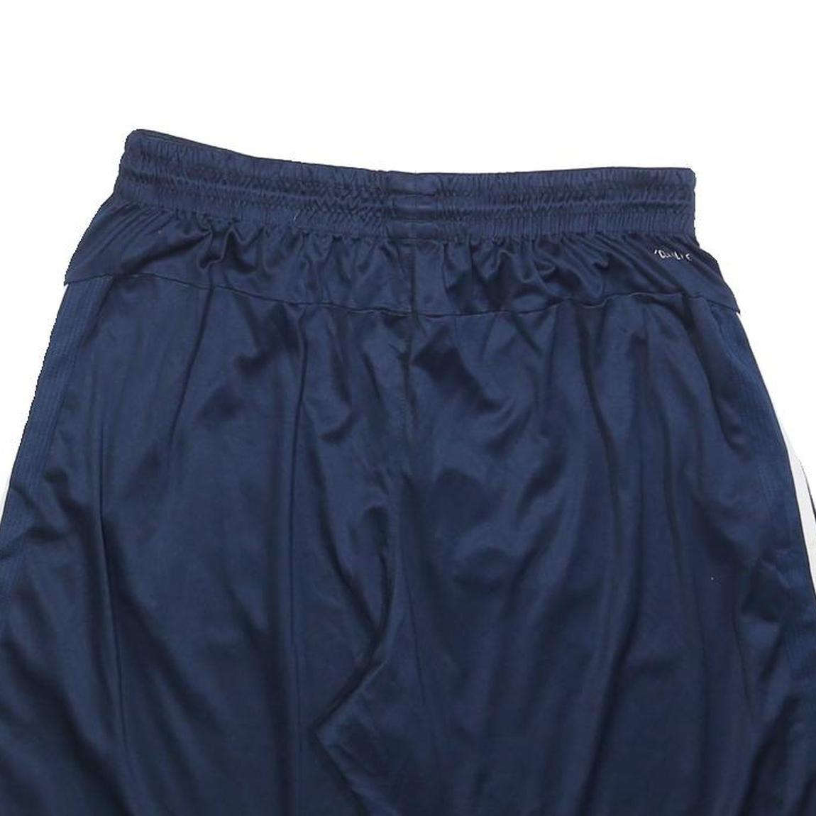 ADIDAS Mens Shorts Blue Sports XL W32 Polyester Blend Athletic Casual