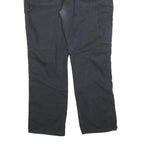 DICKIES Mens Cotton Blend Black Regular Straight Trousers W40 L32 Workwear