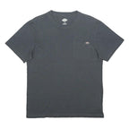 DICKIES Mens Grey Pocket T-Shirt L Short Sleeve Crew Neck Cotton Casual