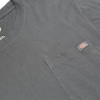 DICKIES Mens Grey Pocket T-Shirt L Short Sleeve Crew Neck Cotton Casual
