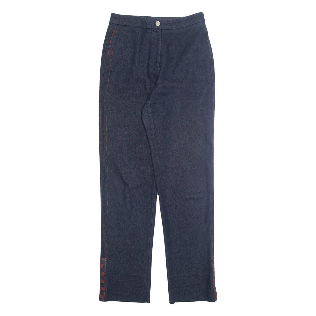 HUGO BOSS Chino Mens Trousers Blue Regular Tapered W26 L31