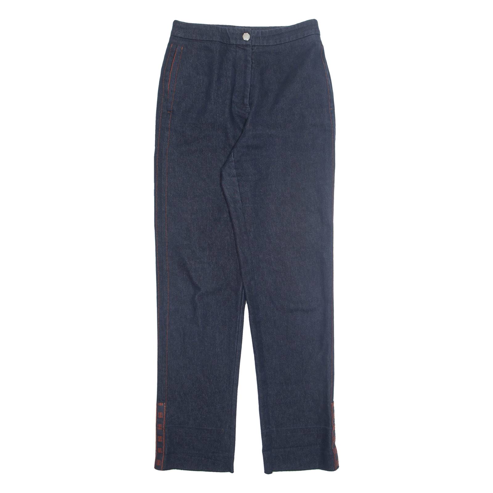 HUGO BOSS Chino Mens Trousers Blue Regular Tapered W26 L31