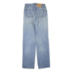 LEVI'S 501 Womens Jeans Blue Regular Straight Denim Medium W26 L32 Button